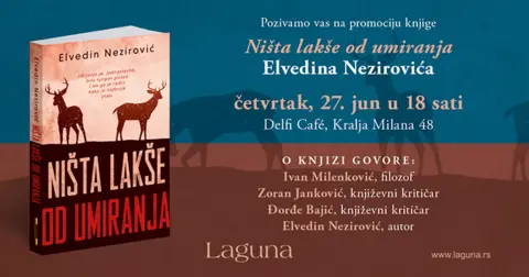 Promocija knjige Elvedina Nezirovića „Ništa lakše od umiranja“ - slika 1