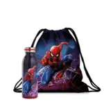 Proizvod Termos i podesiva torba set - Marvel, Spider-Man, Purple