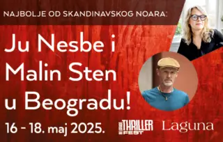 Najbolje od skandinavskog noara: Ju Nesbe i Malin Sten u Beogradu!