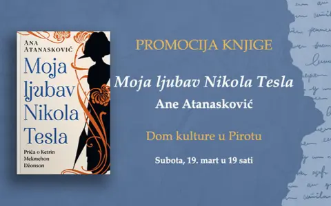 Promocija romana „Moja ljubav Nikola Tesla“ u Pirotu - slika 1