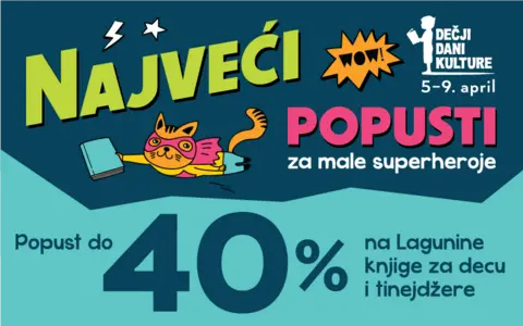 Dečji dani kulture od 5. do 9. aprila – Za male superheroje! - slika 1