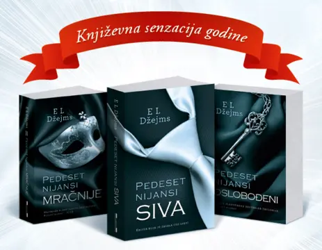 „Pedeset nijansi – Siva“ knjiga godine u Britaniji - slika 1