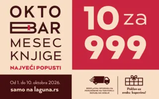 Samo na laguna.rs! Nabavite čak 10 naslova za 999 dinara!
