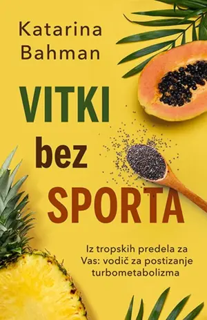 Vodič za postizanje turbometabolizma – knjiga „Vitki bez sporta“ u prodaji od 31. decembra - slika 1