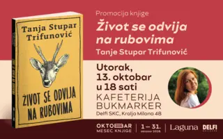 Tanja Stupar Trifunović predstavlja knjigu „Život se odvija na rubovima“ 13. oktobra