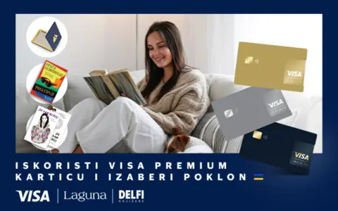 Kompanija Visa i Izdavačka kuća Laguna nastavljaju dugogodišnju uspešnu saradnju još jednom sjajnom akcijom - slika 1