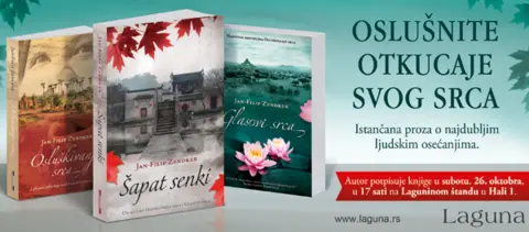 Jan-Filip Zendker, Lagunin gost na Sajmu knjiga - slika 1