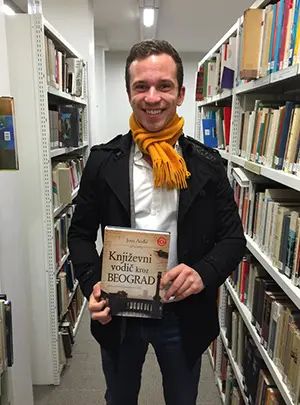 „Književni vodič kroz Beograd“ u biblioteci u Londonu - slika 1