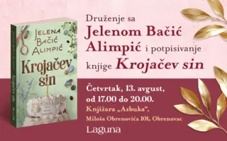 Jelena Bačić Alimpić sa čitaocima u Obrenovcu 13. avgusta