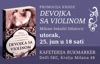 Promocija knjige „Devojka sa violinom“ Milene Sekulić Odalović