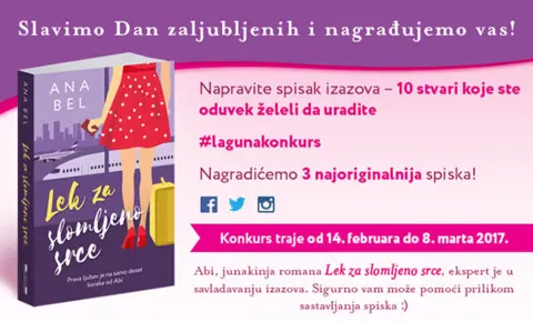 #lagunakonkurs – Slavimo Dan zaljubljenih i nagrađujemo vas! - slika 1