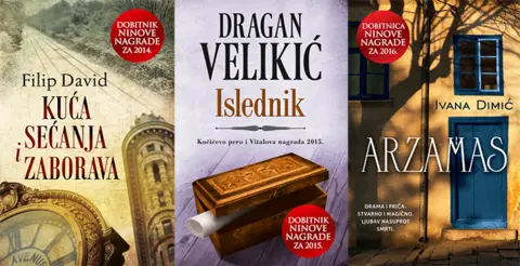 Akcija – tri knjige dobitnika Ninove nagrade po specijalnoj ceni - slika 1