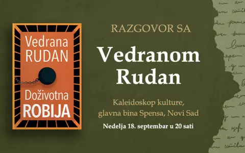 Vedrana Rudan u Novom Sadu 18. septembra - slika 1